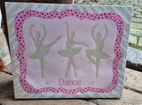 Ballerina Dance Canvas Wall Art - thumbnail 1 of 3