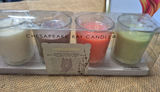 Decorative Antler Hooks, Candles, Glassware, and Framed Art Print - thumbnail 5 of 5