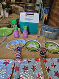 Igloo Little Playmate Elite Cooler and Assorted Children's Tableware - thumbnail 2 of 6