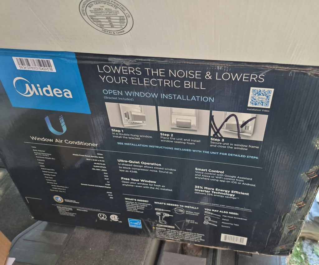 Midea 12,000 BTU Window Air Conditioner - image 3 of 4