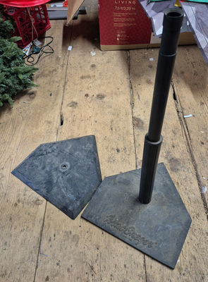 MacGregor Rubber Baseball Base and Tee Base - Image 1 of 2