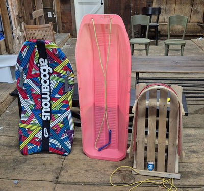 Three Assorted Sleds - Image 1 of 5