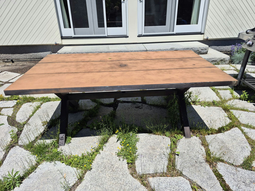 Rectangular Wooden Table - image 1 of 2
