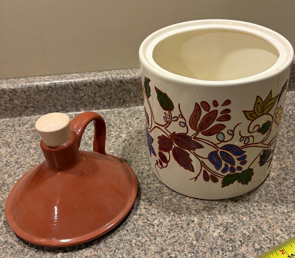 Decorative “Jug” Cookie Jar  - image 3 of 3