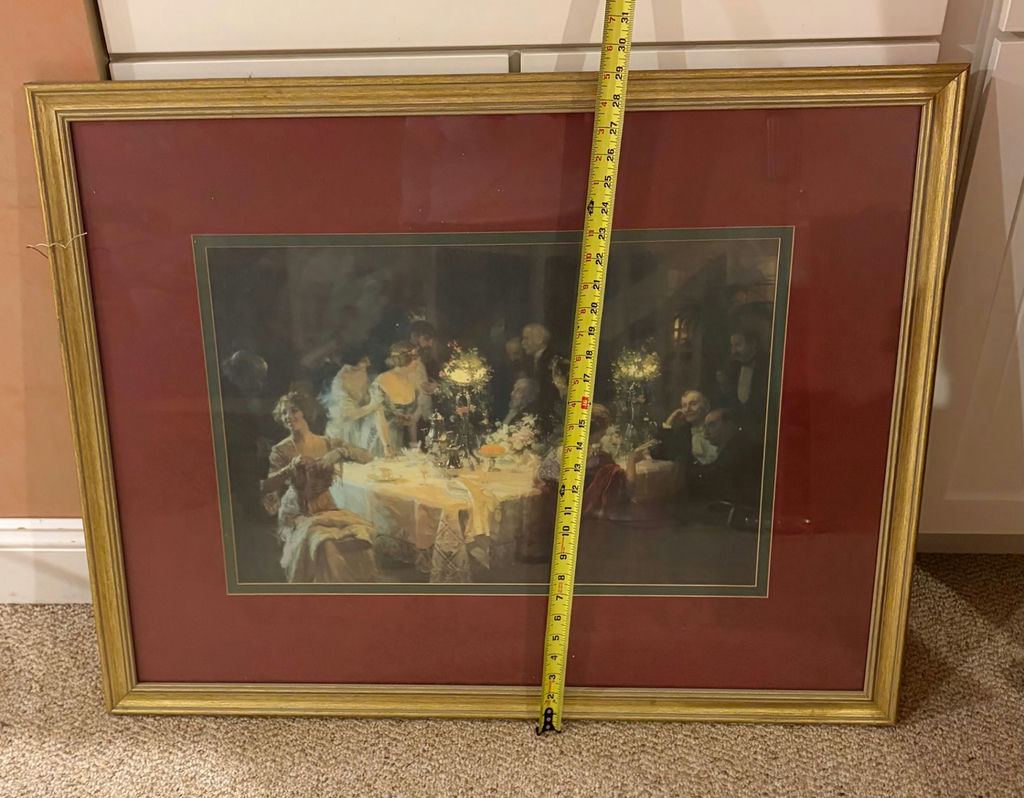 Nice Framed Glass Print - image 1 of 2