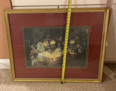 Nice Framed Glass Print - Image 1 of 2
