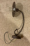 Vintage Wall Sconce with Glass Shade - thumbnail 1 of 3