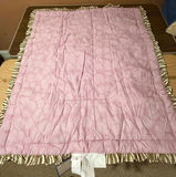 Baby Quilt for Crib NEW! Zoo Theme Pink - thumbnail 2 of 2