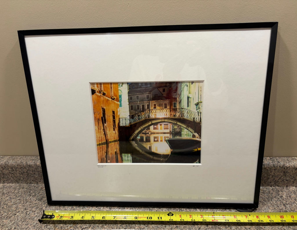 “All’s Quiet, Venice” Photo signed - image 1 of 4