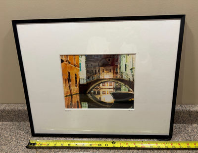 “All’s Quiet, Venice” Photo signed - Image 1 of 4