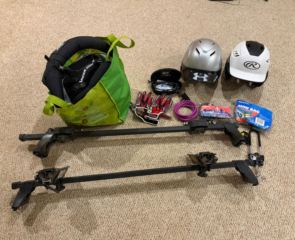 Thule Car Rack, Bike Helmets etc - image 1 of 5