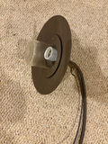 Vintage Wall Sconce with Glass Shade - thumbnail 2 of 3