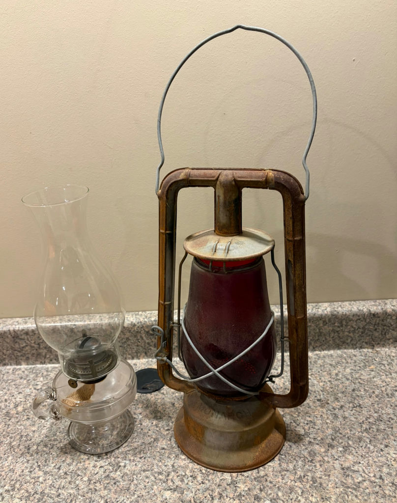 Vintage Monarch Lantern and Oil Lamp - image 1 of 2