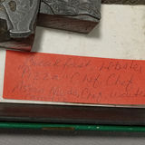Antique Lead Letterpress Blocks - thumbnail 7 of 12