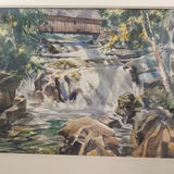 MacIvor Reddie Framed Watercolor - thumbnail 1 of 9