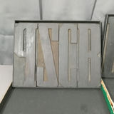 Antique Letterpress Type Blocks - Large Size - thumbnail 7 of 7