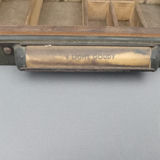 Antique Printer's Letterpress Tray - thumbnail 6 of 7