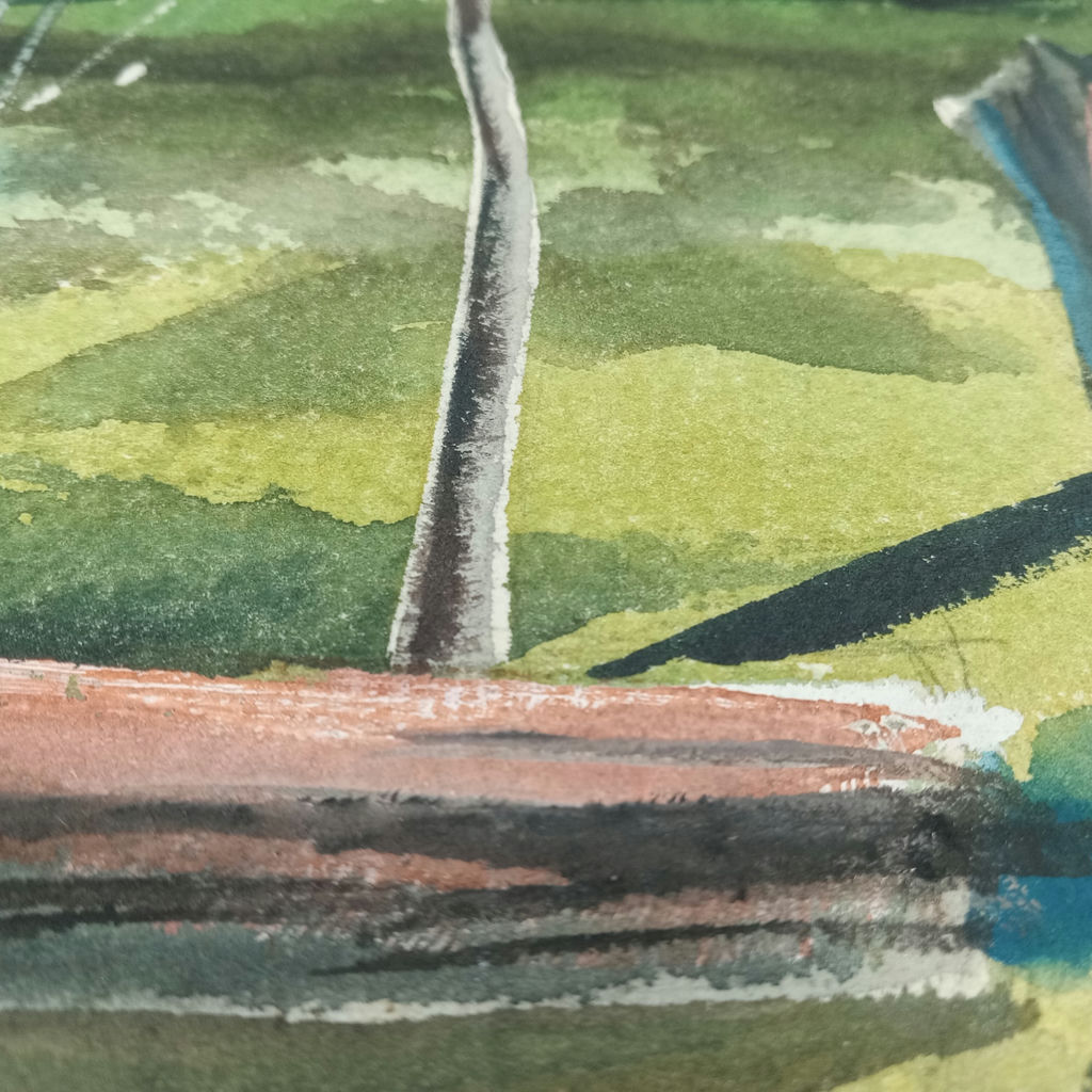 Rita Coleman Guzzi Watercolor on Paper - image 4 of 5