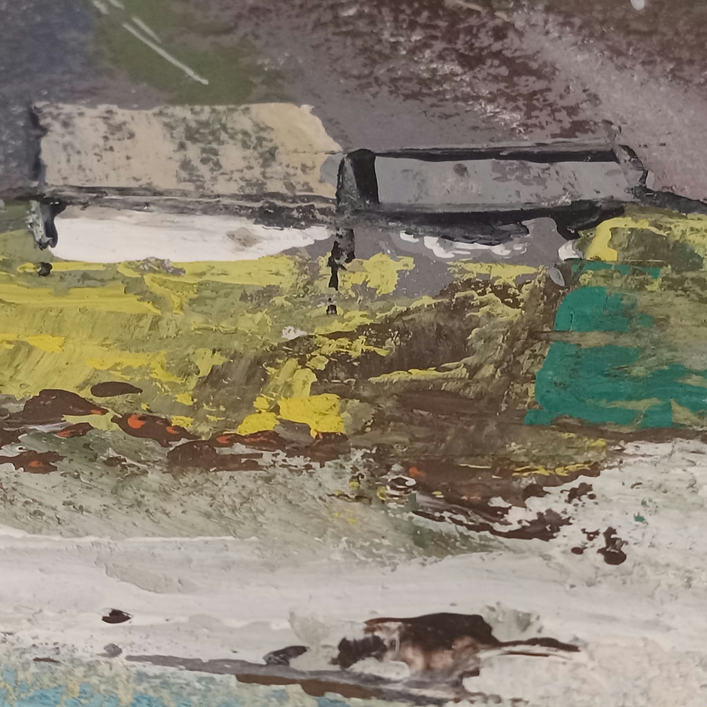 Philip Hicken Acrylic on Paper Beach Scenes - image 6 of 10