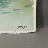 George Guzzi Watercolors - 2 If By Sea - thumbnail 8 of 9
