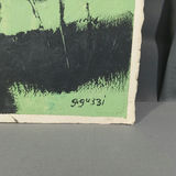 George Guzzi Abstract Acrylic on Paper - thumbnail 2 of 4