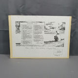 Milton Caniff Sketch & Poem - thumbnail 2 of 6