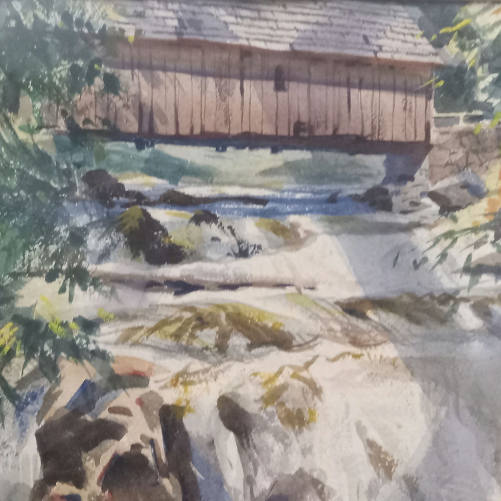 MacIvor Reddie Framed Watercolor - image 3 of 9