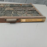 Antique Hamilton Printer's Letterpress Tray & Type - thumbnail 9 of 10
