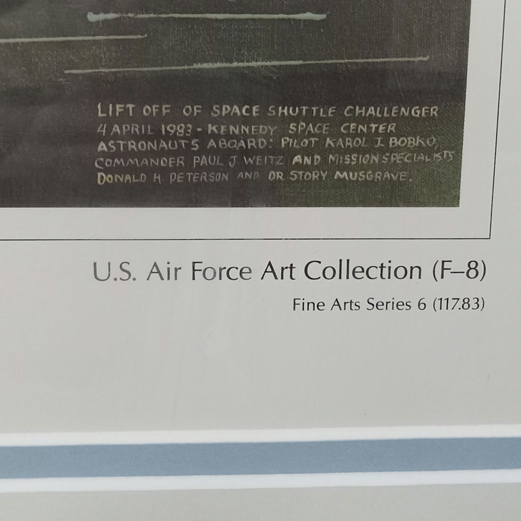 George Guzzi Print / Astronaut Autographs - image 6 of 8