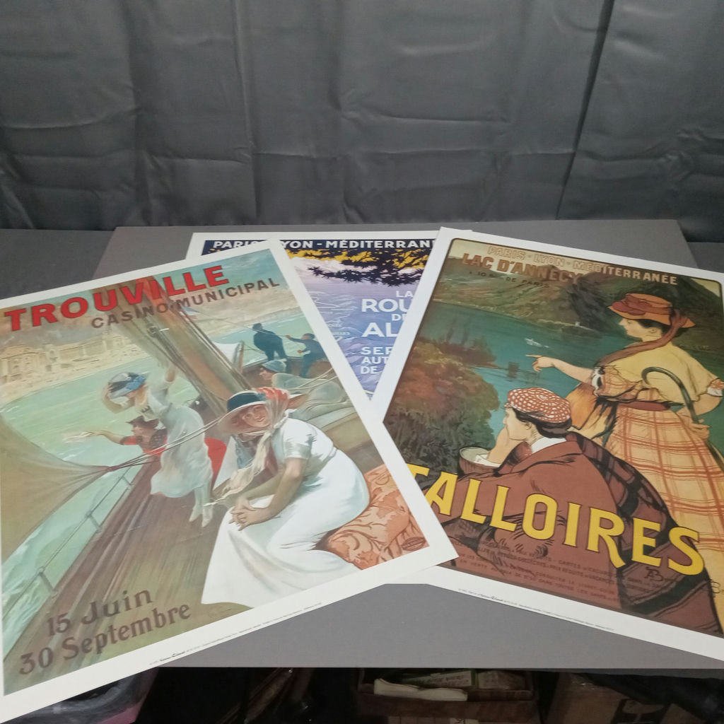 Editions Clouet Travel Posters - image 1 of 18