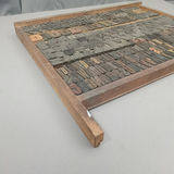Antique Hamilton Printer's Letterpress Tray & Type - thumbnail 2 of 9