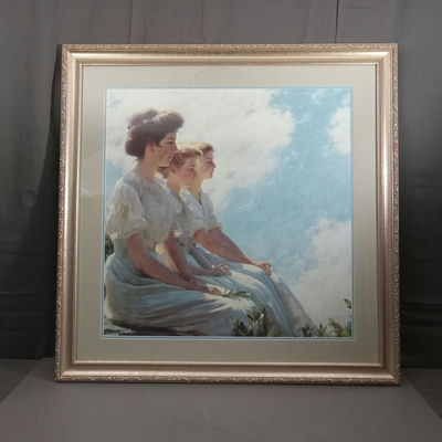 Charles Curran Framed Museum Print - Image 1 of 4