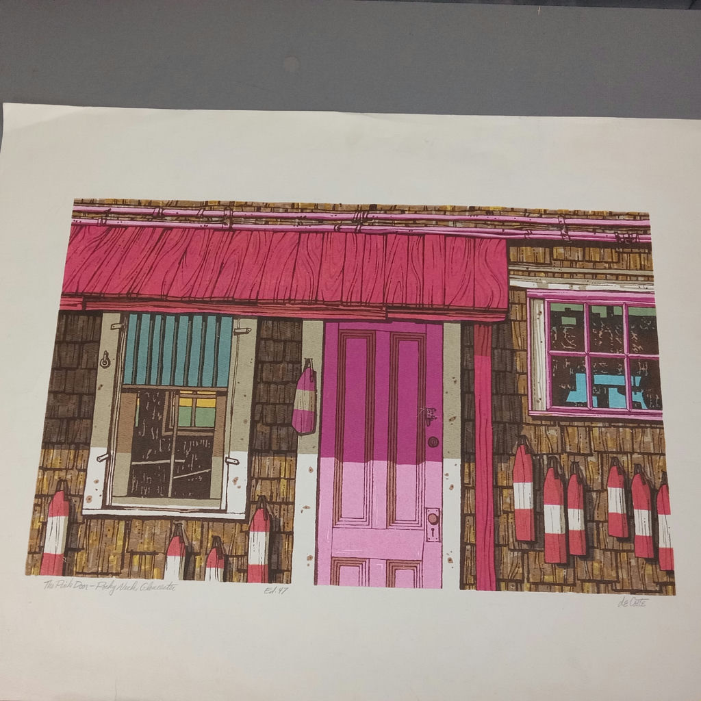 deCoste Signed Serigraph - image 3 of 6