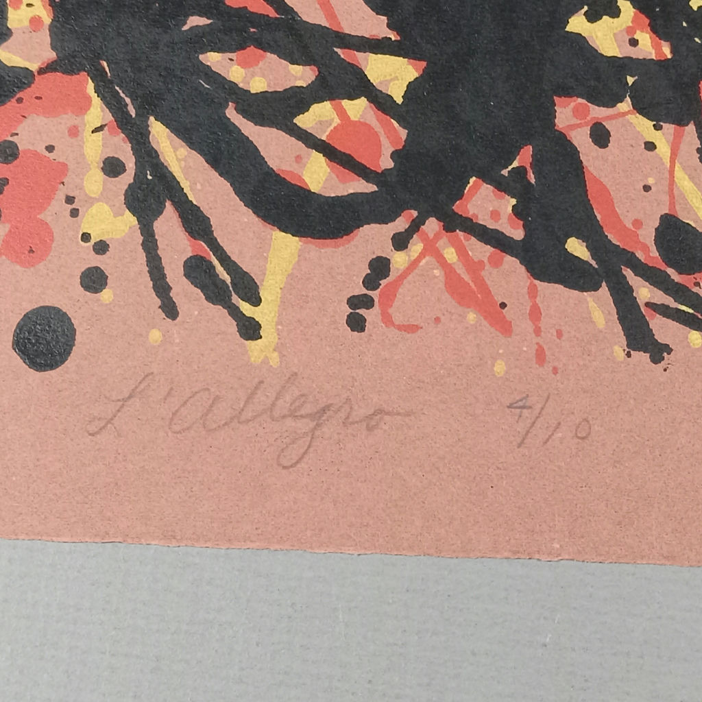 George Guzzi Abstract Signed Serigraphs - image 12 of 13