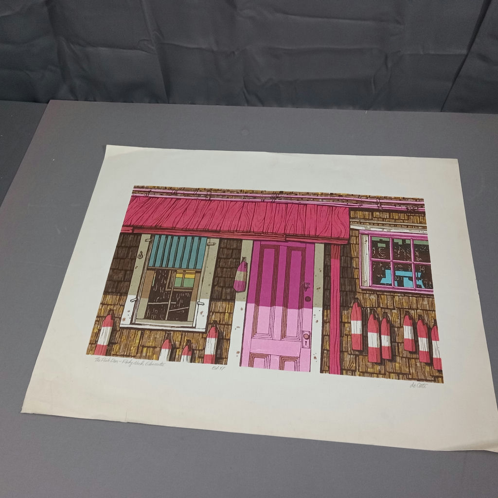 deCoste Signed Serigraph - image 2 of 6