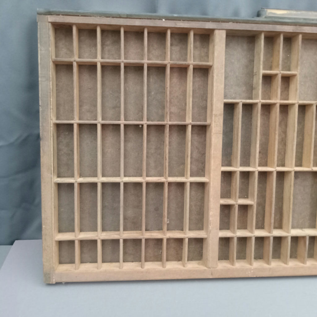 Antique Printer's Letterpress Tray - image 2 of 7