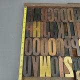 Antique Hamilton Printer's Letterpress Tray & Type - thumbnail 6 of 9