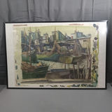 Philip Hicken Framed Acrylic on Paper - thumbnail 2 of 7
