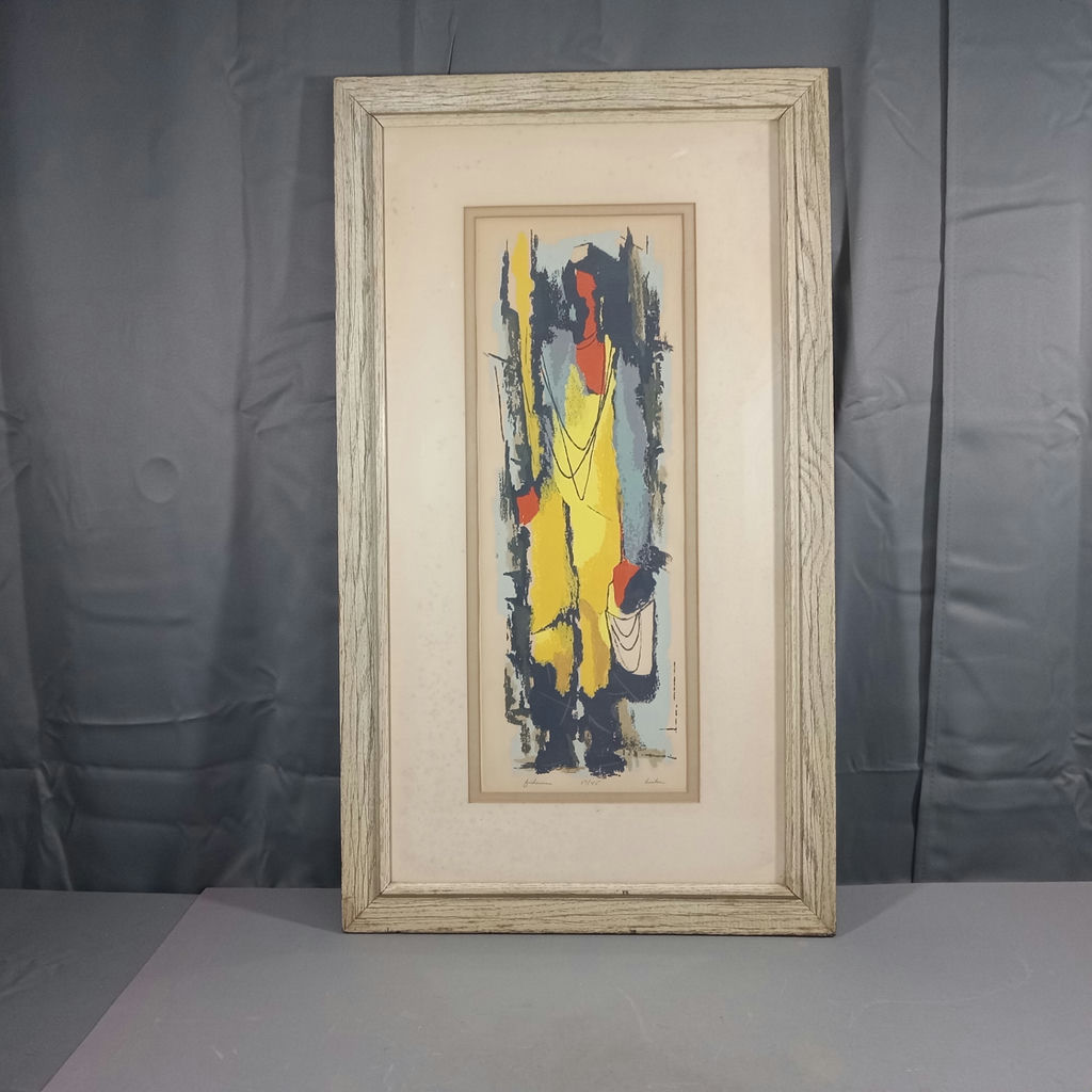 Philip Hicken "Fisherman" Signed Serigraph - image 2 of 9