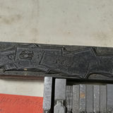 Antique Lead Letterpress Blocks - thumbnail 10 of 12