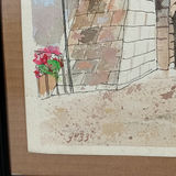 George Guzzi Framed Watercolor - thumbnail 4 of 6