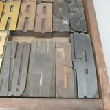 Antique Hamilton Printer's Letterpress Tray & Type - thumbnail 4 of 9