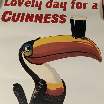 Vintage Guinness Posters - Image 1 of 9