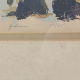 Philip Hicken "Fisherman" Signed Serigraph - thumbnail 5 of 9