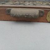 Antique Hamilton Printer's Letterpress Tray & Type - thumbnail 5 of 5