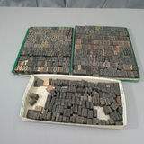 Antique Letterpress Type Blocks - All Wood - thumbnail 1 of 8