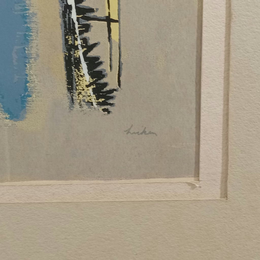 Philip Hicken Abstract Signed Serigraphs - image 5 of 9