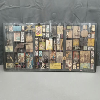Antique Printer Tray Collage - Image 1 of 14