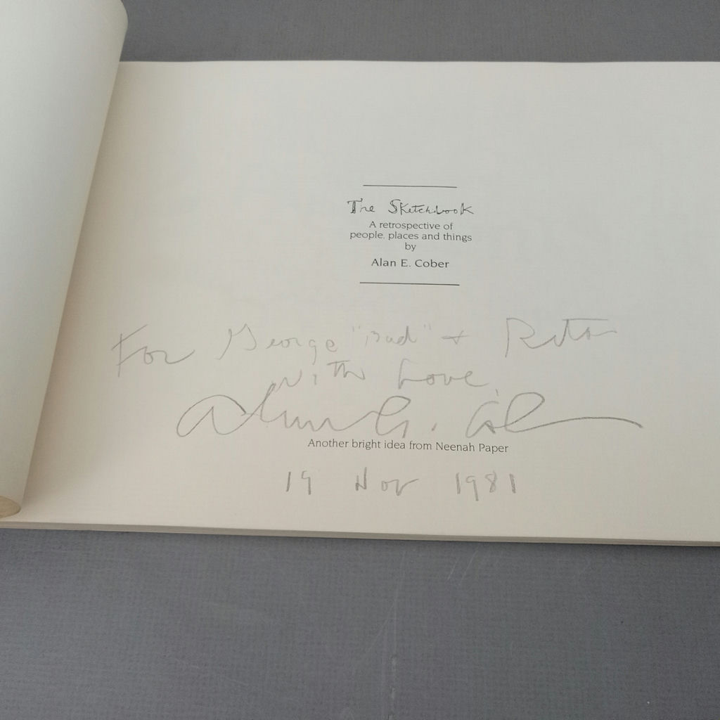 Alan Cober Framed Art & Signed Book - image 13 of 16
