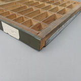 Antique Printer's Letterpress Tray - thumbnail 7 of 7